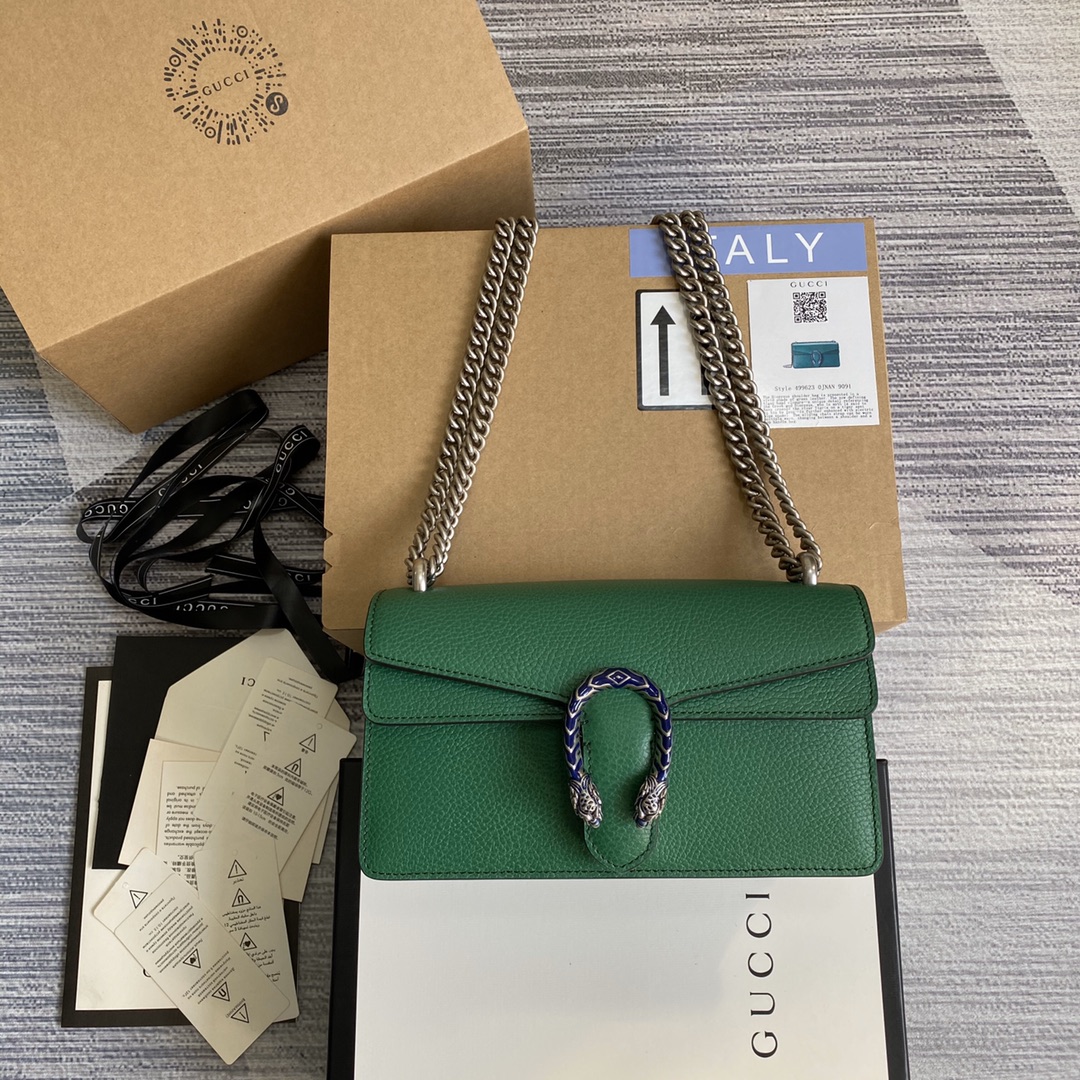 Gucci Dionysus Small Shoulder Bag 499623 Green